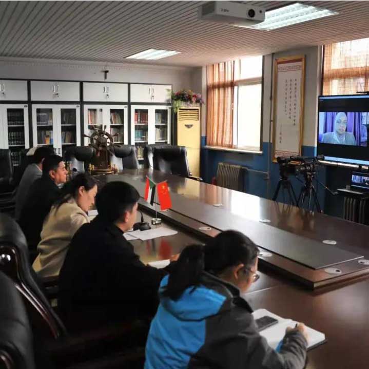 350vip浦京集团与苏丹共和国前信息通讯技术部长塔哈尼博士成功召开网络会议