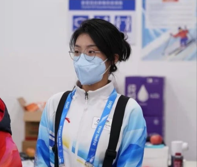 河青新闻网报道我校“00后”冬奥志愿者李佳奇：今年，我在张家口赛区过生日